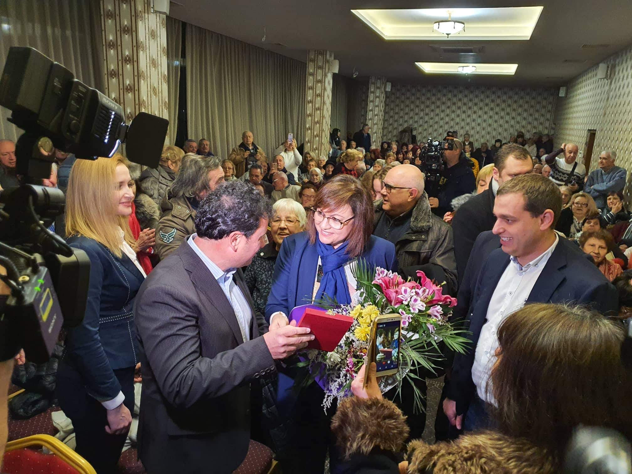 Поздравявам пловдивските социалисти с избирането на ново областно ръководство на
