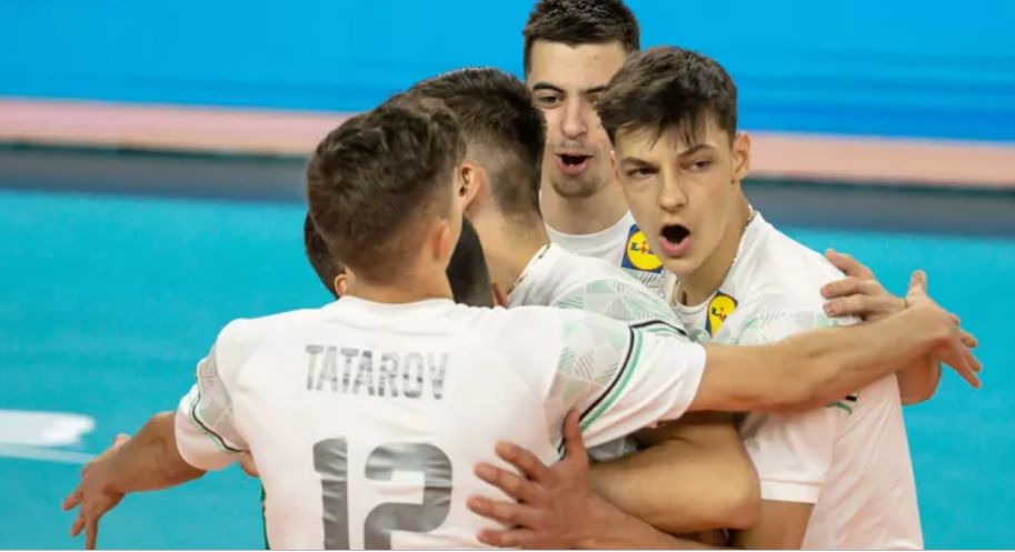 Волейболният тим на България под за мъже до 21 години