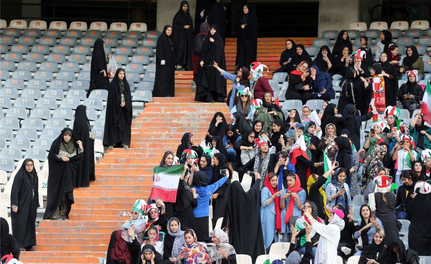Жените в Иран ще могат да изгледат футболен мач на