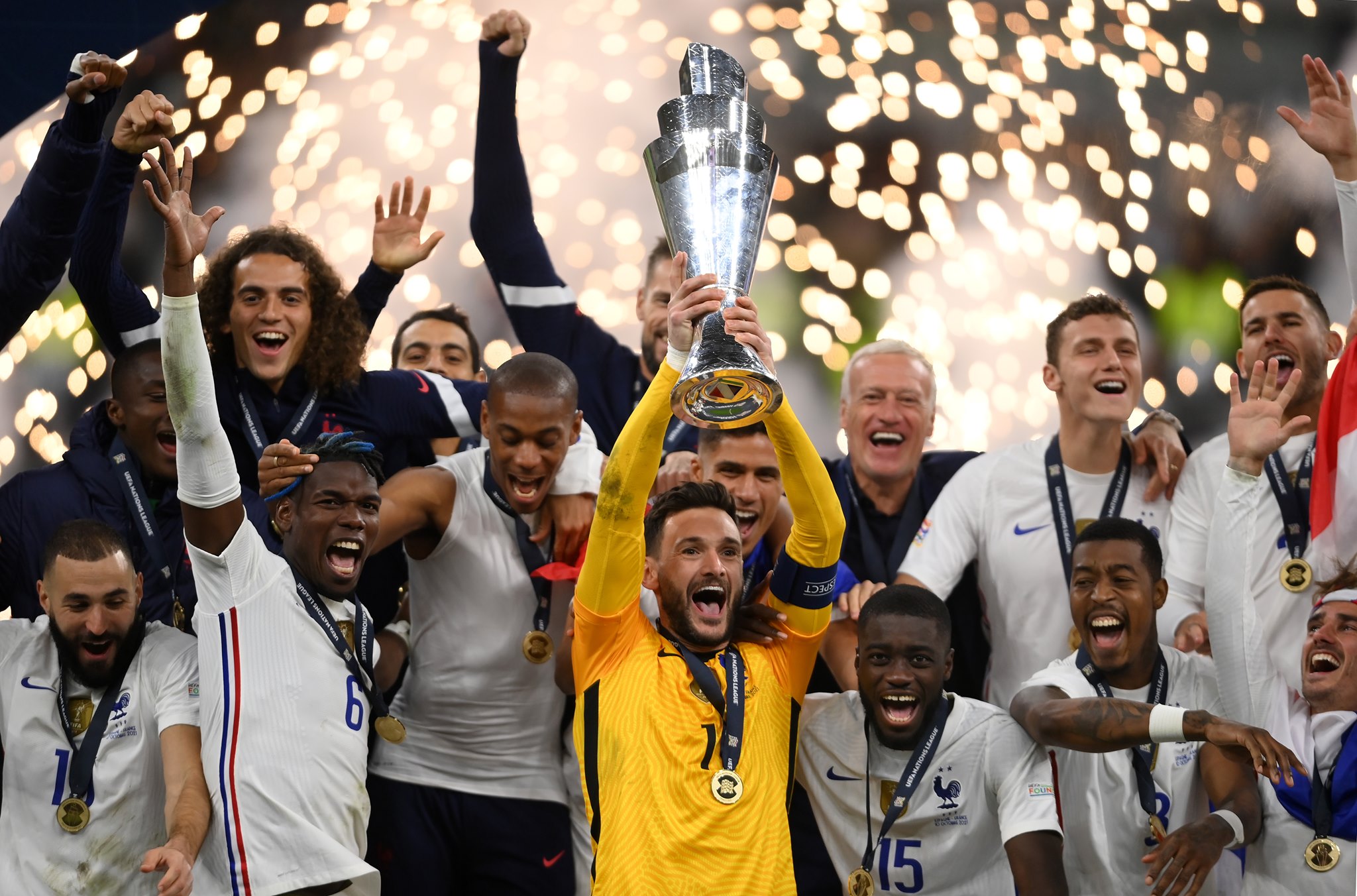 Франция триумфира в Лигата на нациите В големия финал петлите