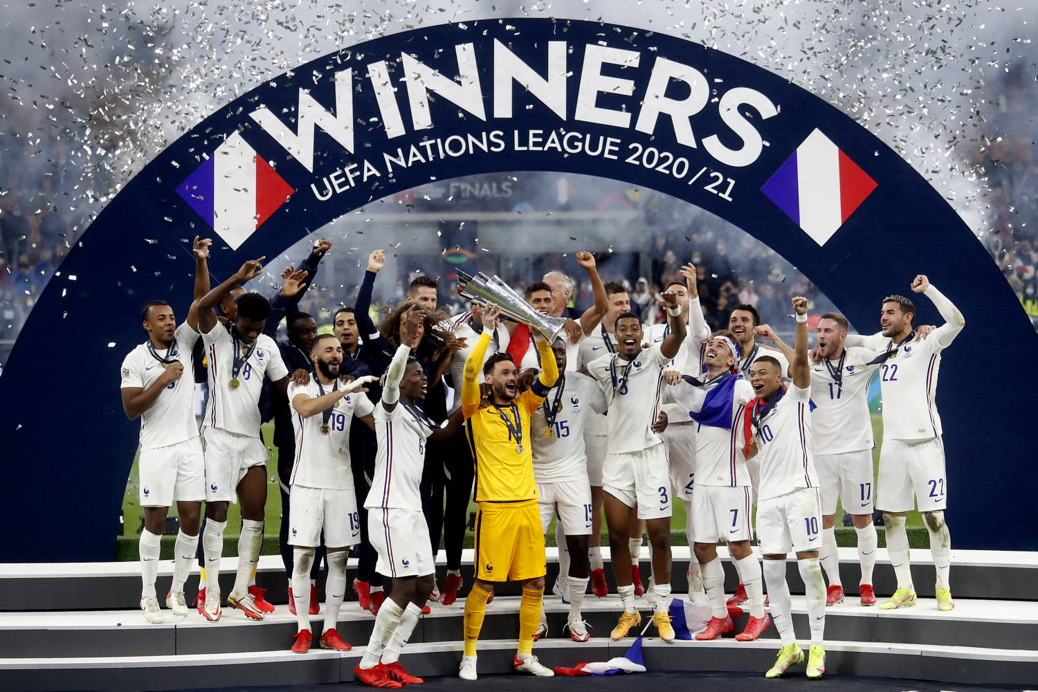 Франция триумфира в Лигата на нациите В големия финал в