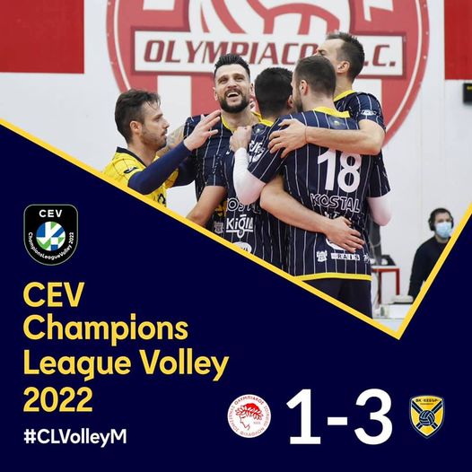 Българският първенец Хебър победи с 3 1 гейма 21 25 25 23 25 19