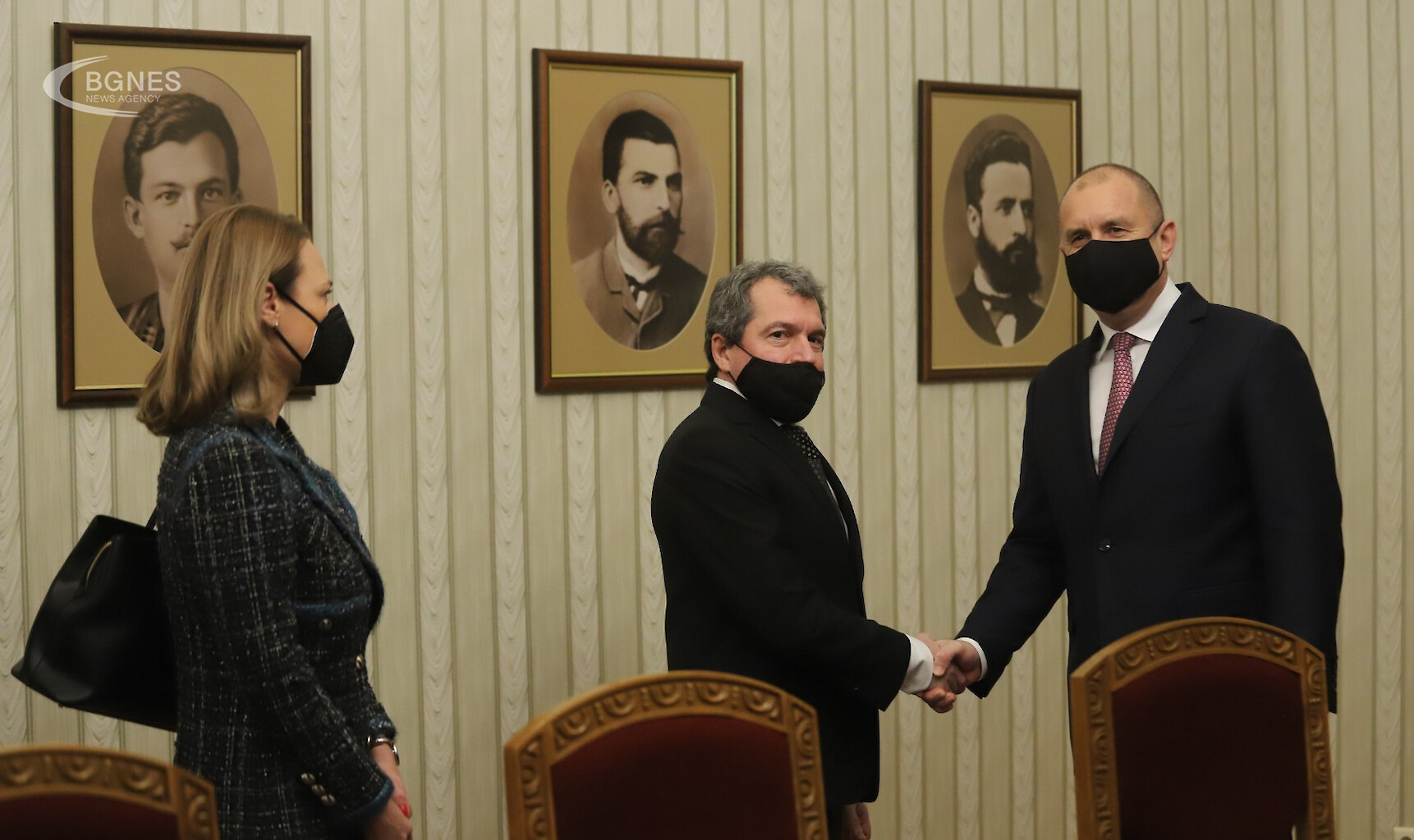 Президентът Румен Радев прие на „Дондуков“ 2 представителите на „Има