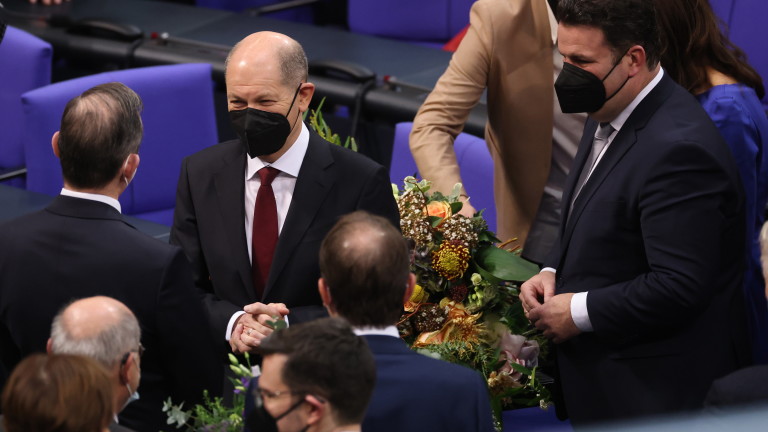 Бундестагът избра днес Олаф Шолц за канцлер на Германия Той