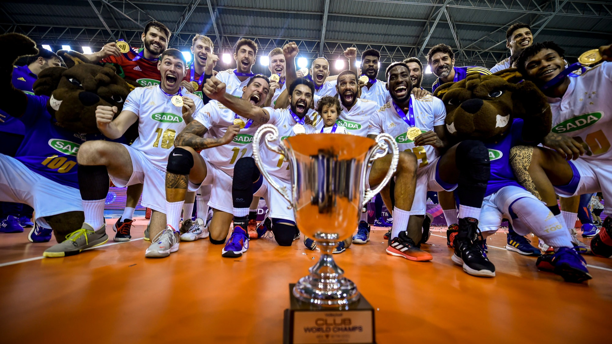 Най успешният бразилски волейболен отбор Сада Крузейро спечели за четвърти път