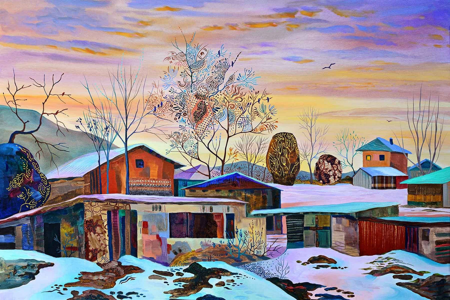 Коледна изложба живопис на Силвия Павлова под наслов Корени е