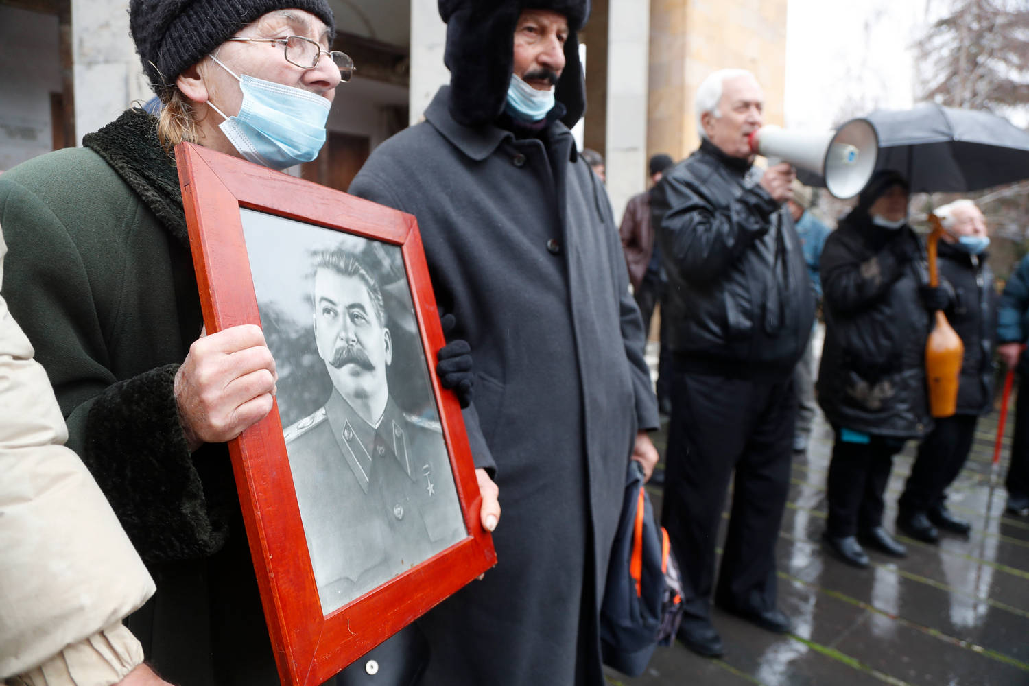 Грузински почитатели на Сталин отбелязаха вчерашния му рожден ден в