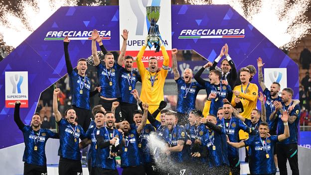 Шампионът на Италия Интер спечели и Суперкупата за 2021 година