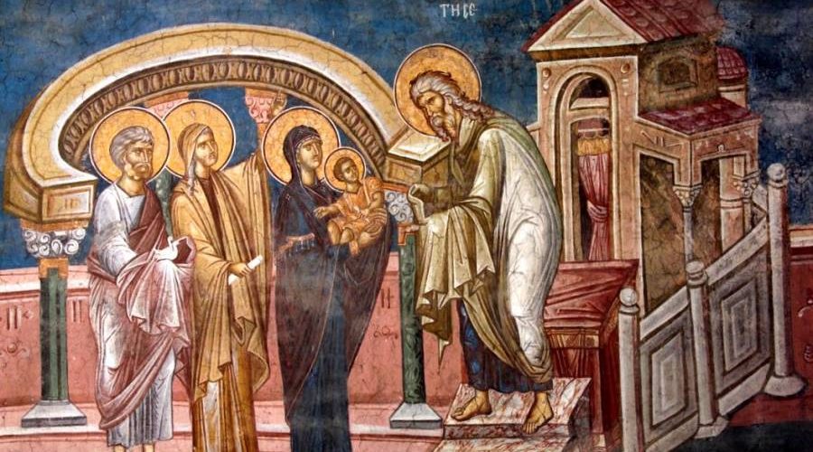 Днес православната църква чества Зимна Богородица Вълча Богородица Сретение Господне