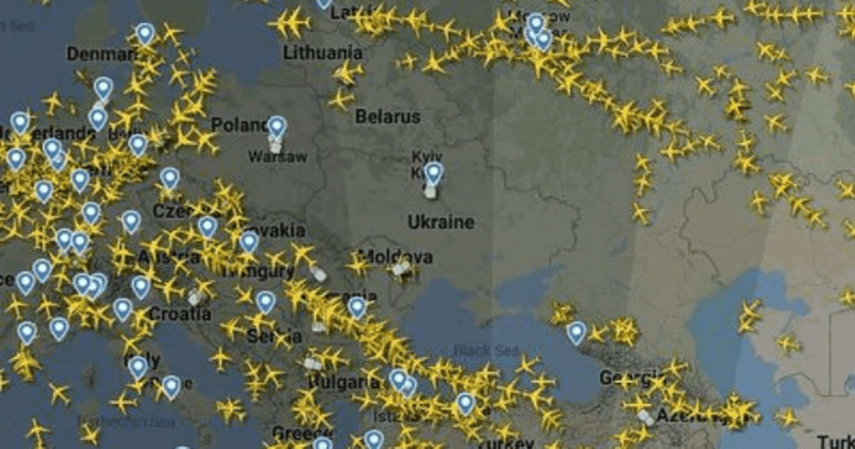 Небето над България и Турция се натовари със самолети след