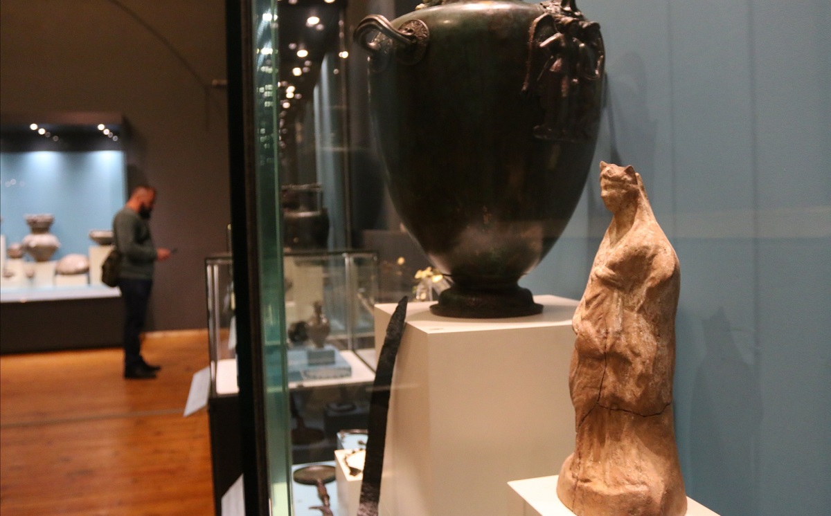 Изложбата Време материя и дух Реставрацията в Националния археологически институт