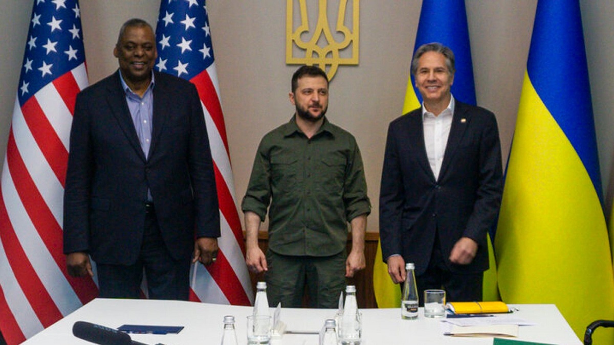 Основна тема на срещата бе искането на Украйна за тежки