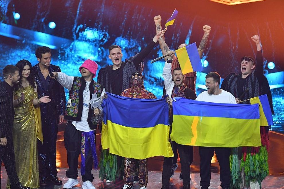 Украинската група Оркестър Калуш спечели конкурса Евровизия с песента Стефания