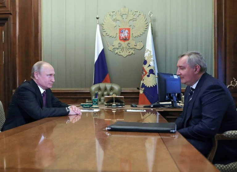 Президентът на Роскосмос Дмитрий Рогозин коментира в своя канал Телеграм