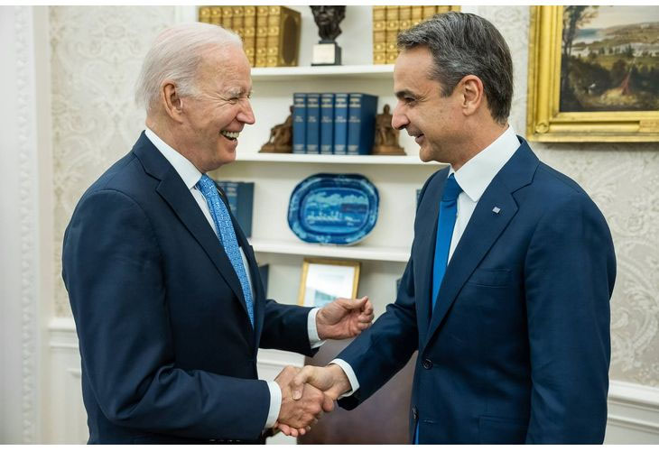 Президентът на САЩ Джо Байдън благодари на гръцкия премиер Кириакос