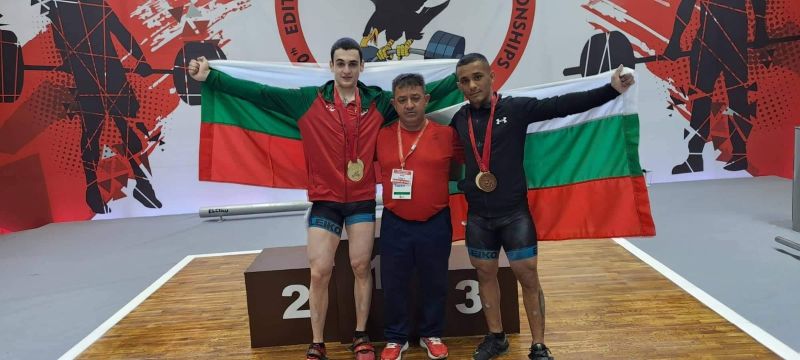 Иван Димов (61 кг) също спечели титла на Европейското първенство
