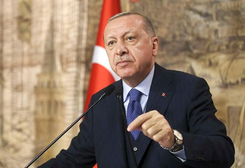 Турският президент Реджеп Тайип Ердоган заяви днес че почти всички
