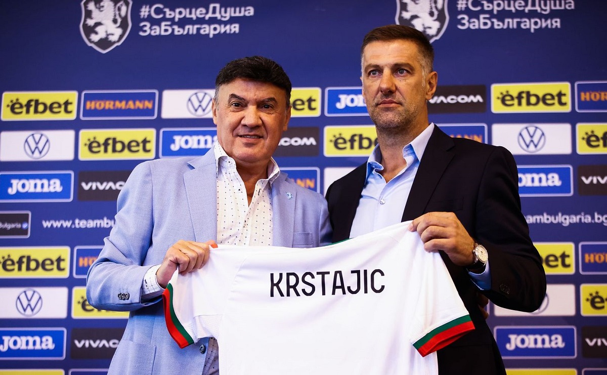 Младен Кръстаич е новият селекционер на националния отбор по футбол.
