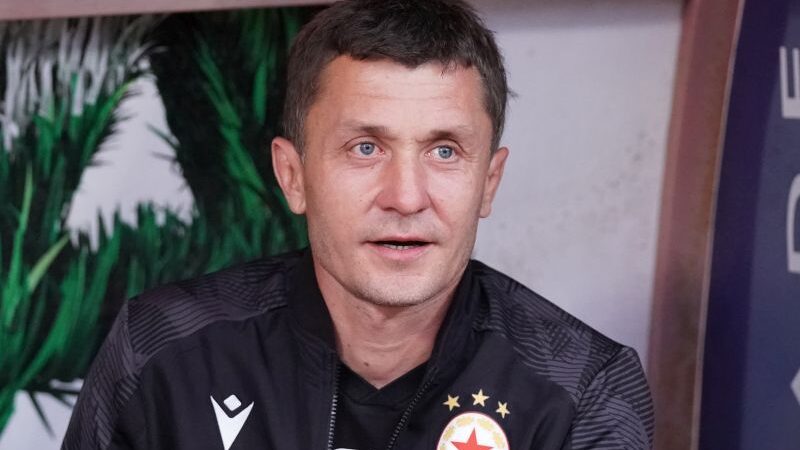 Треньорът на ЦСКА Саша Илич даде пресконференция преди Вечното дерби