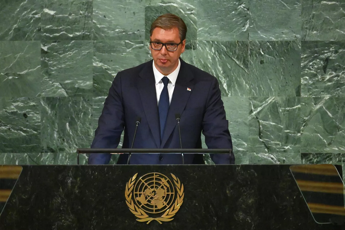 Президентът на Сърбия Александър Вучич посочи на страните-членки на ООН