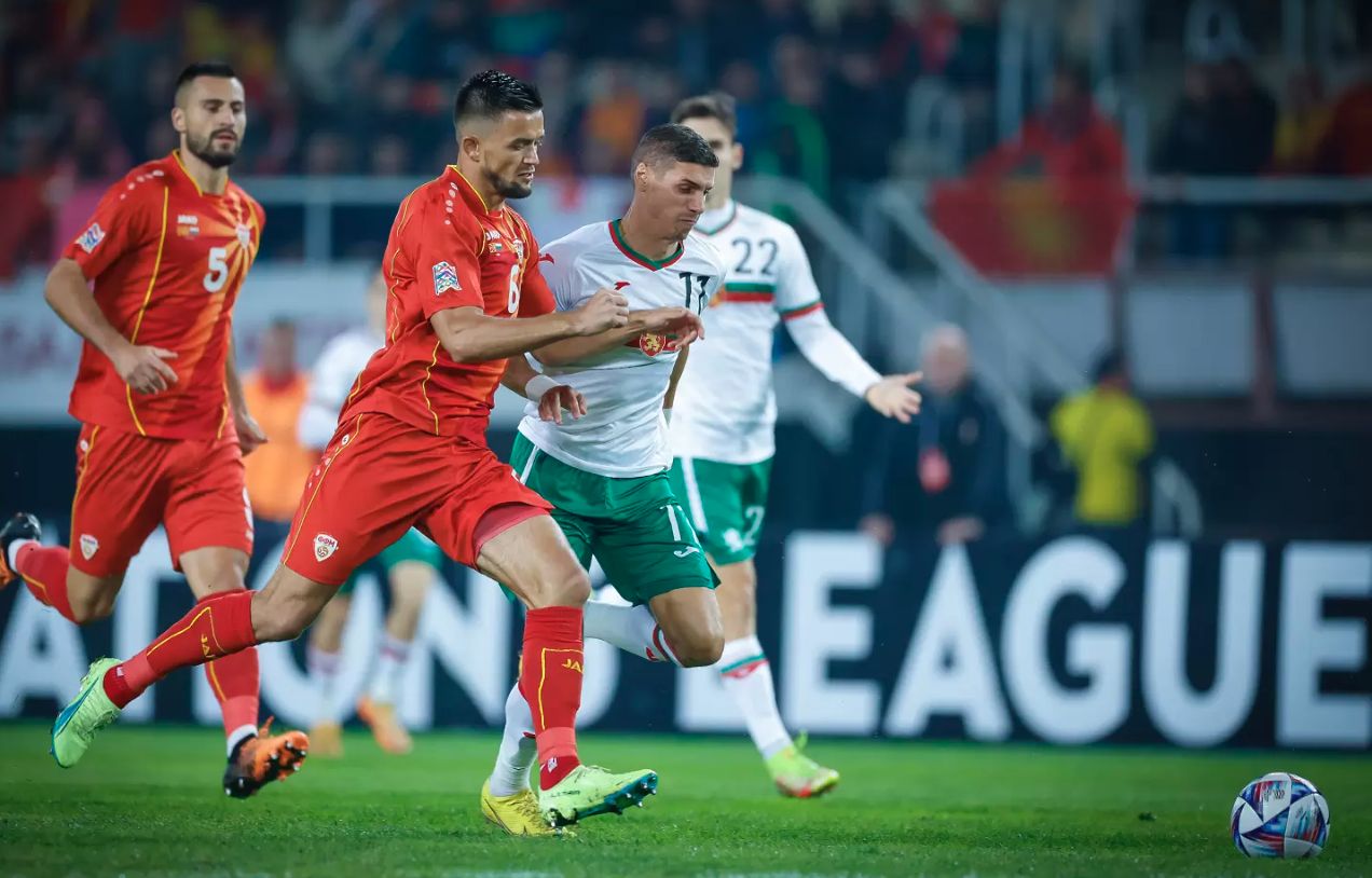 България приключи в Лигата на нациите с 1:0 над РСМ.