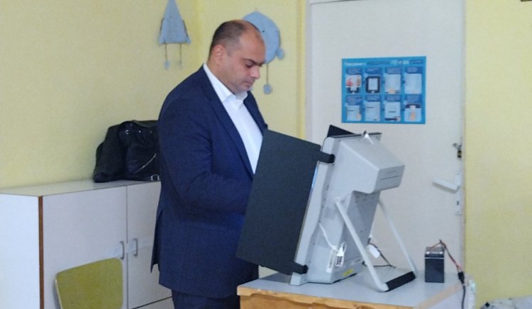 Днес гласувах за стабилна сигурна и социална България Гласувах за