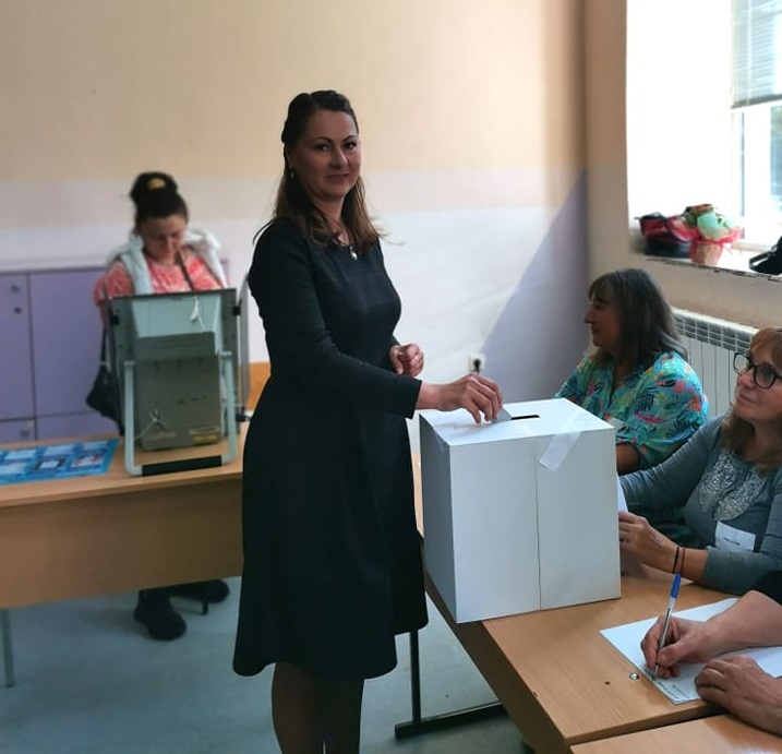 Гласувах за сигурност и спокойствие във всеки български дом За