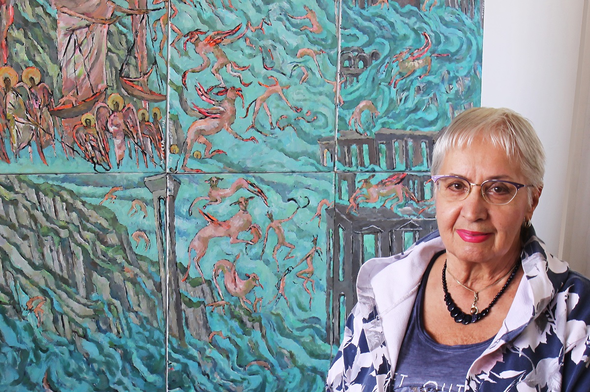 Надежда Кутева е тазгодишният лауреат на националната награда за живопис