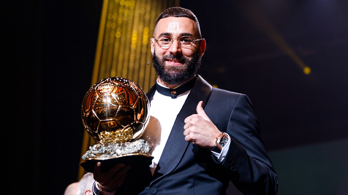 Карим Бензема е новият носител на Златната топка. 34-годишният французин