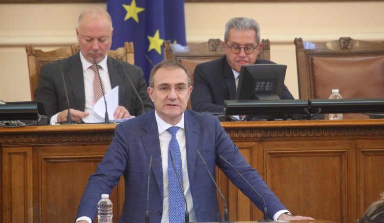 Изказване народният представител от   БСП за България Борислав Гуцанов по време