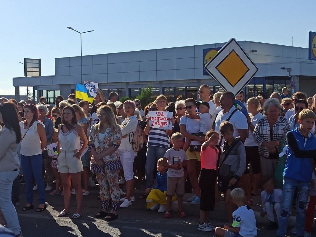 Днес във Варна украински граждани излизат на пореден протест