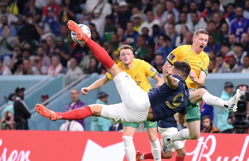 Франция разби Австралия с 4 1 в мач от група D