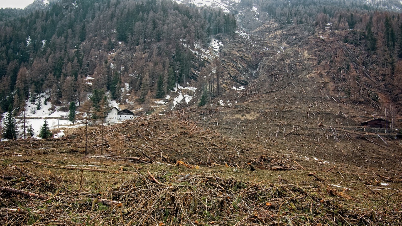 Село Сушица край Симитли е откъснато след като заради свлачище