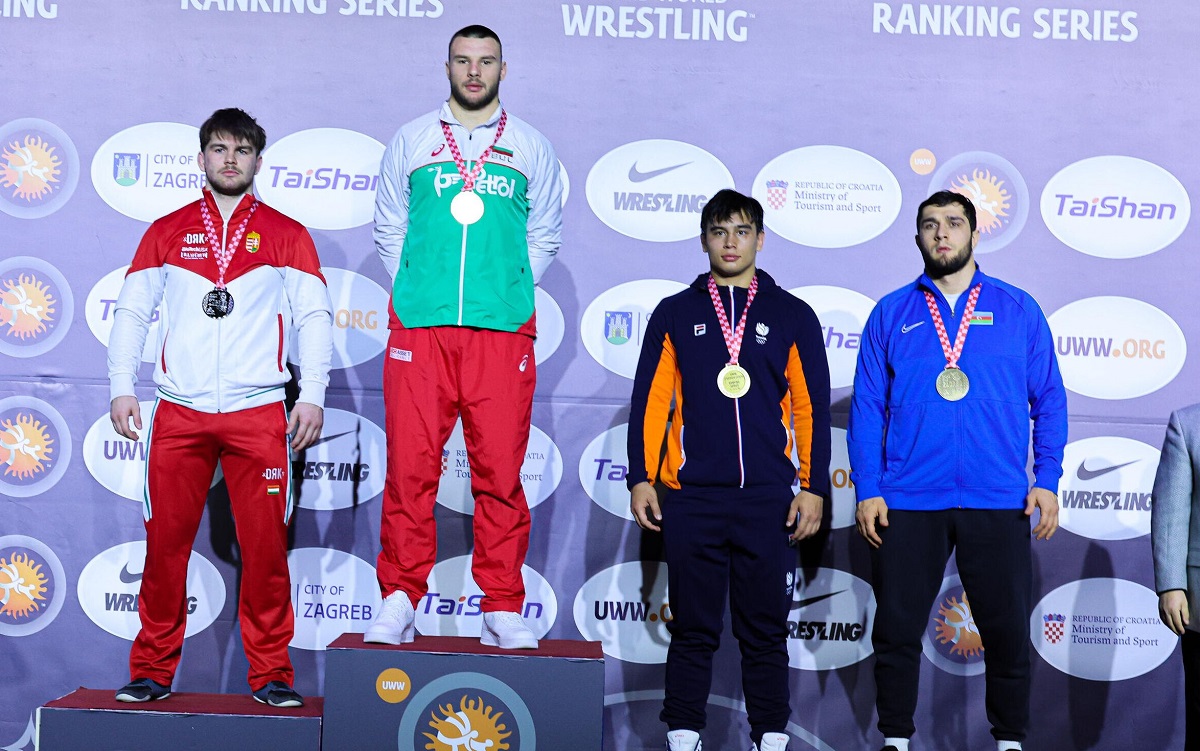 Кирил Милов 97 кг триумфира на турнира Гран при в