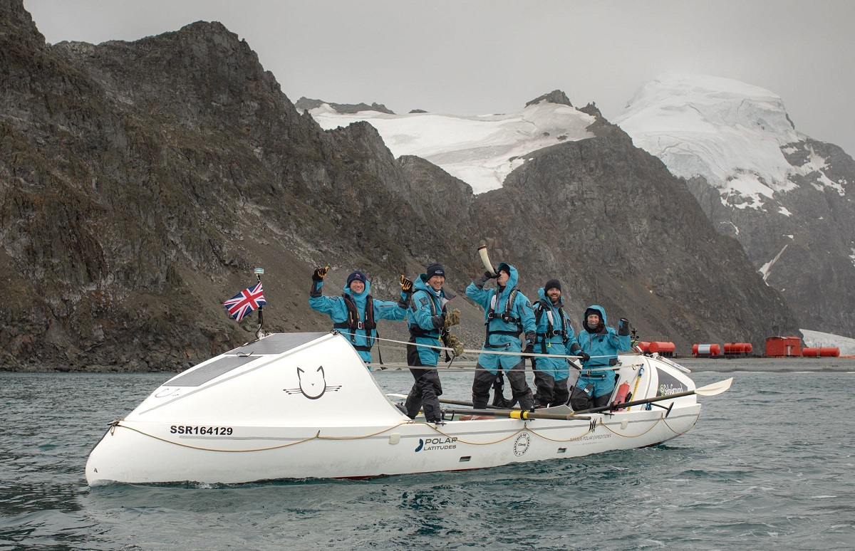 Стефан Иванов участва в експедиция с гребна лодка от Антарктида