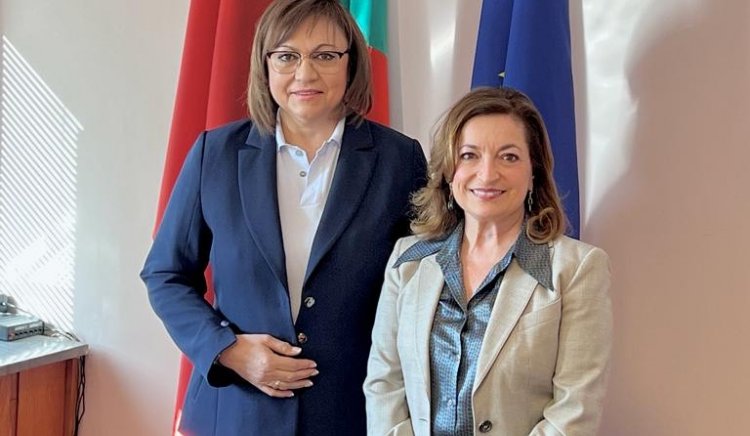 Председателят на Българската социалистическа партия Корнелия Нинова обсъди на среща
