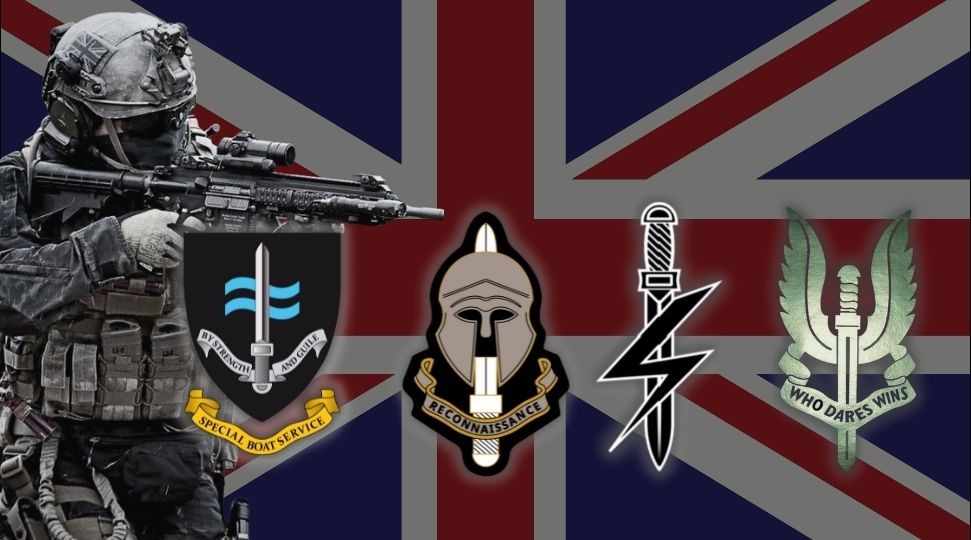 Британските специални сили от Специалната въздушна служба Специалната разузнавателна служба