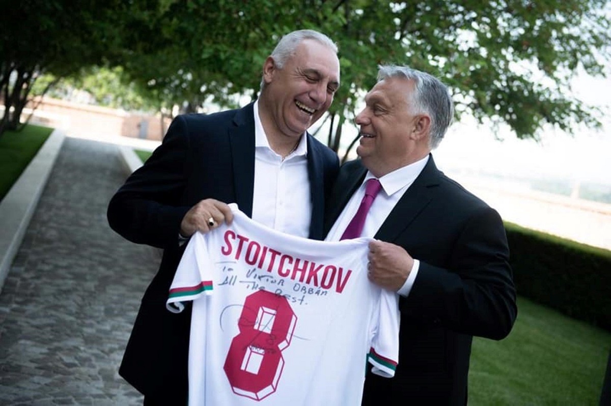 Футболната мегазезда Христо Стоичков се срещна с унгарския премиер Виктор