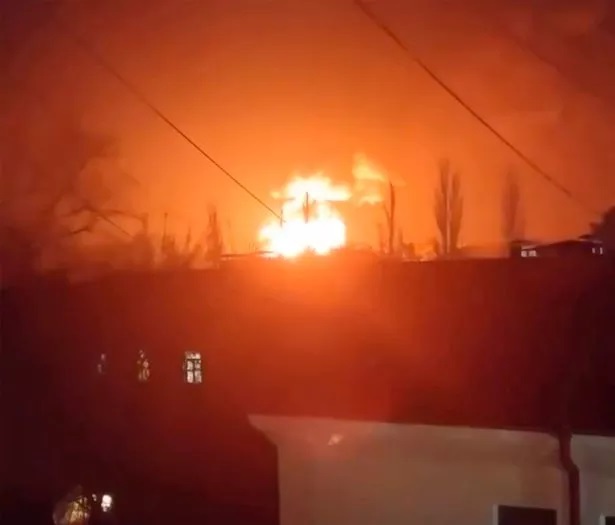 Експлозии са избухнали през нощта в Киев Днепър бивш Днепропетровск
