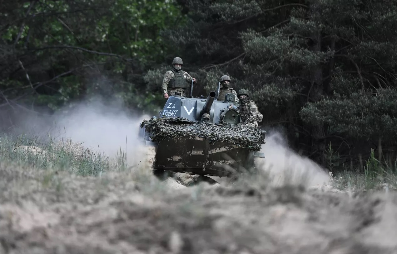 Украйна съобщи тази вечер за ожесточени сражения с руската армия,