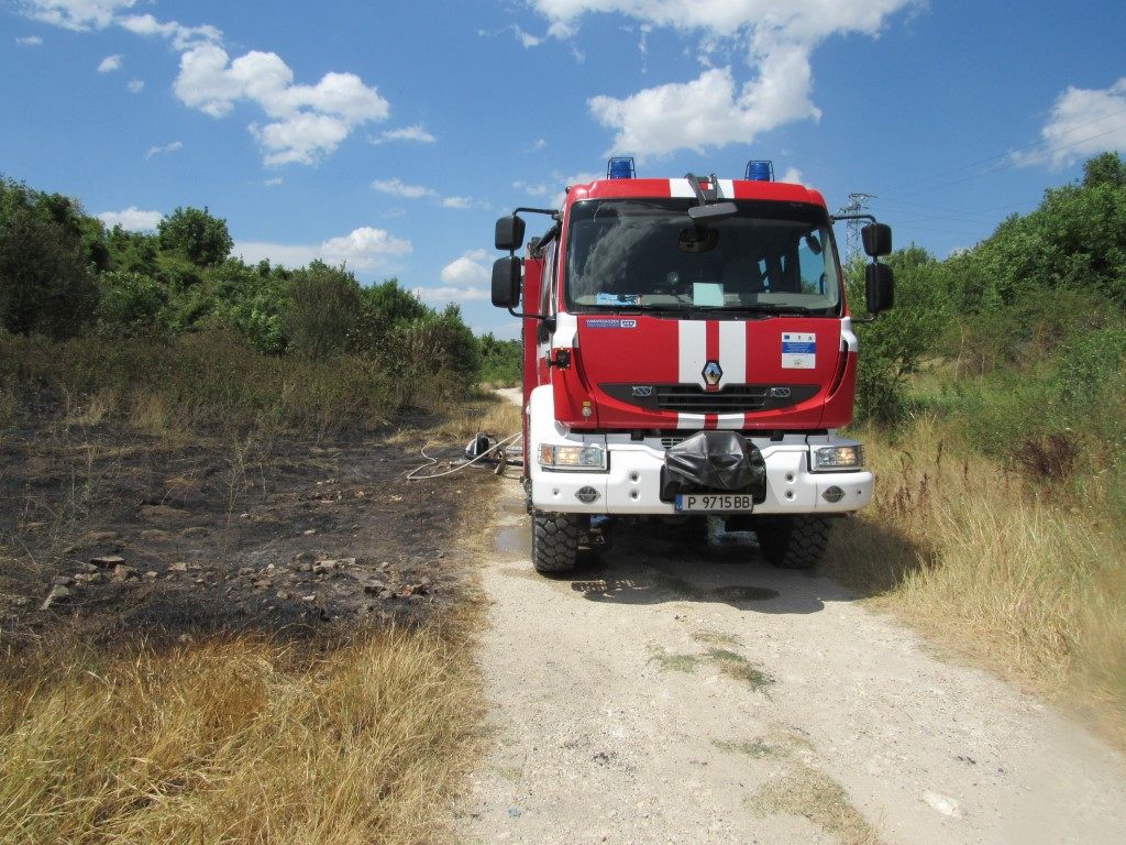 Общо 114 пожара са загасени в страната за изминалото денонощие