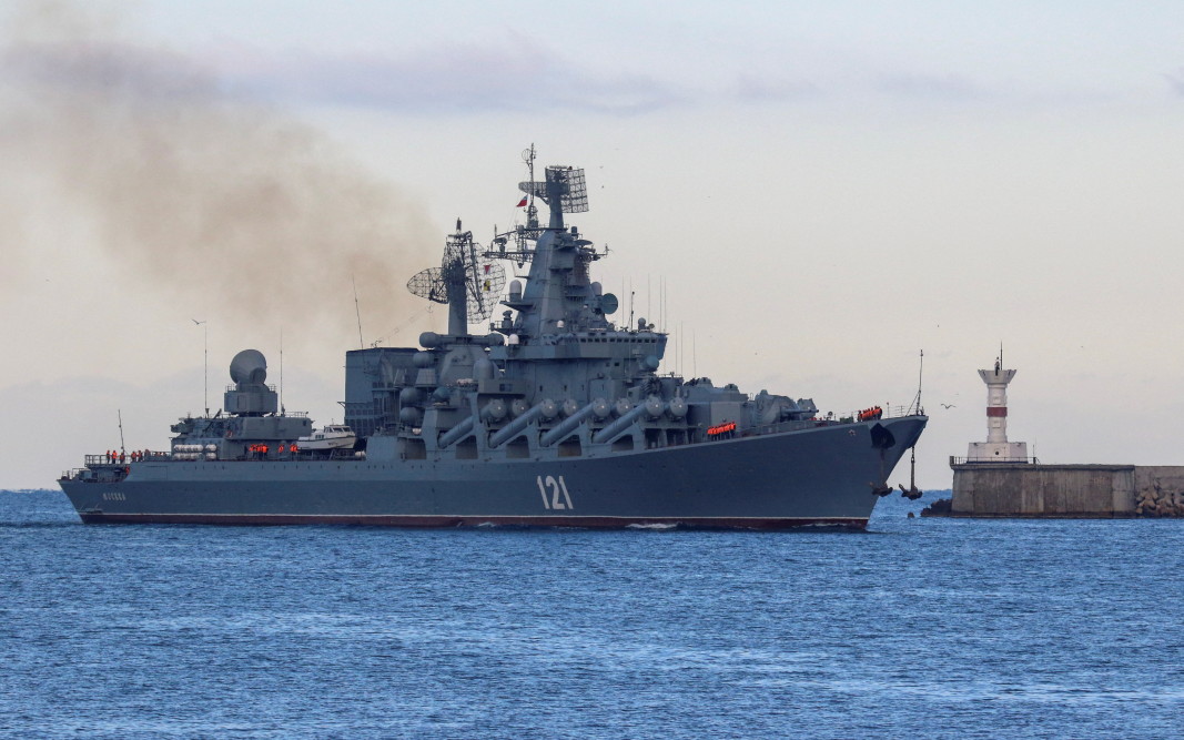 Руското министерство на отбраната съобщи днес че два патрулни кораба