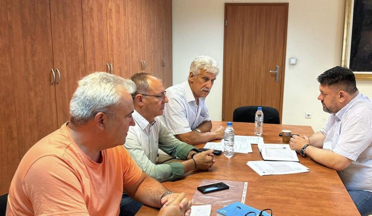 Заместник председателят на БСП Атанас Зафиров проведе работни срещи в централата