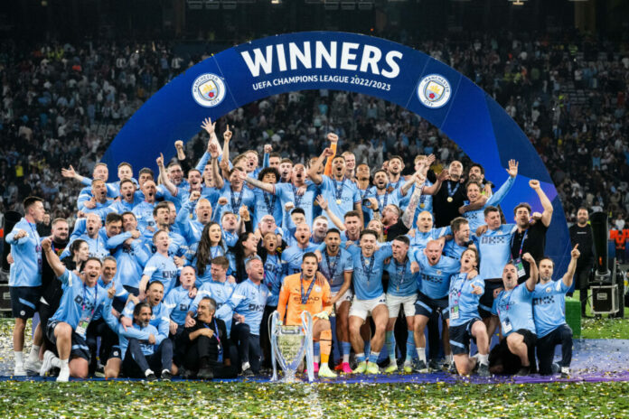 Победителят в Шампионската лига Манчестър Сити спечели за първи път