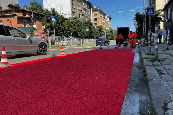 В София подобряват безопасността на пешеходни пътеки край училища Общината полага