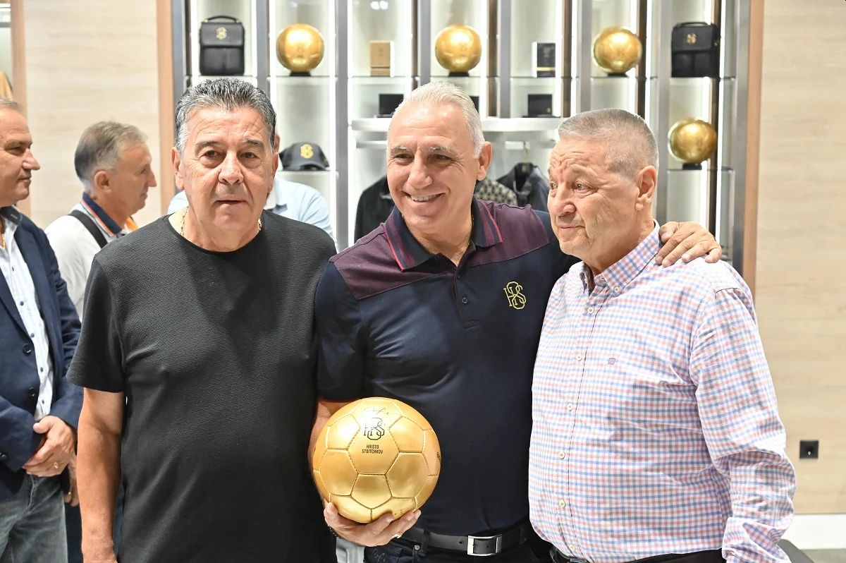 Легендата на българския футбол и носител на Златната топка Христо