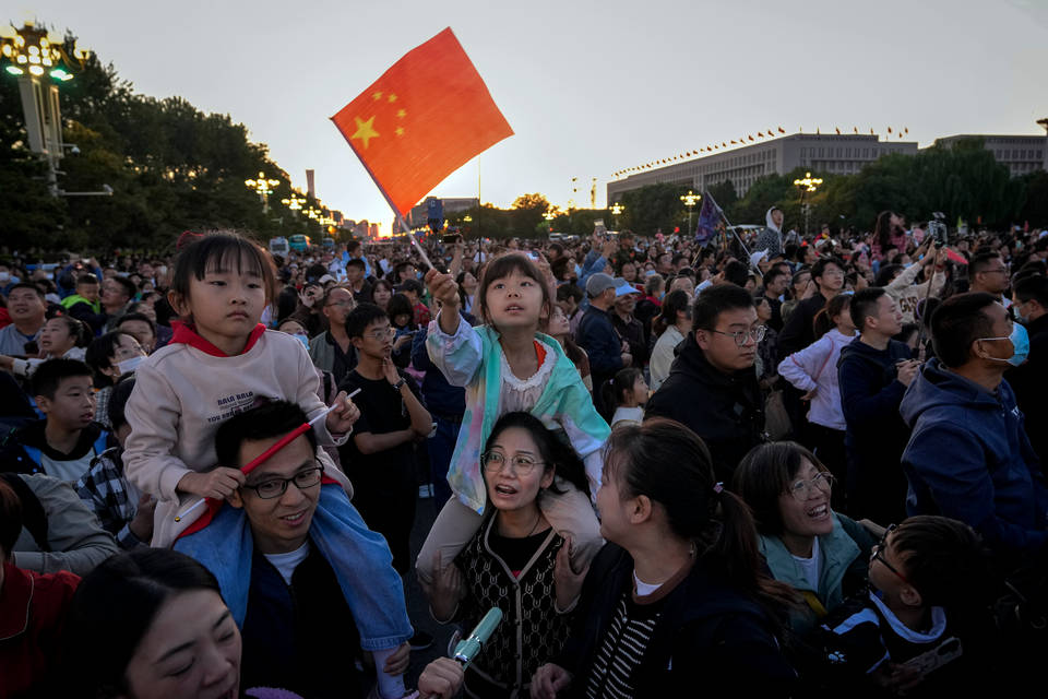 За пръв път от три години насам китайците честваха националния