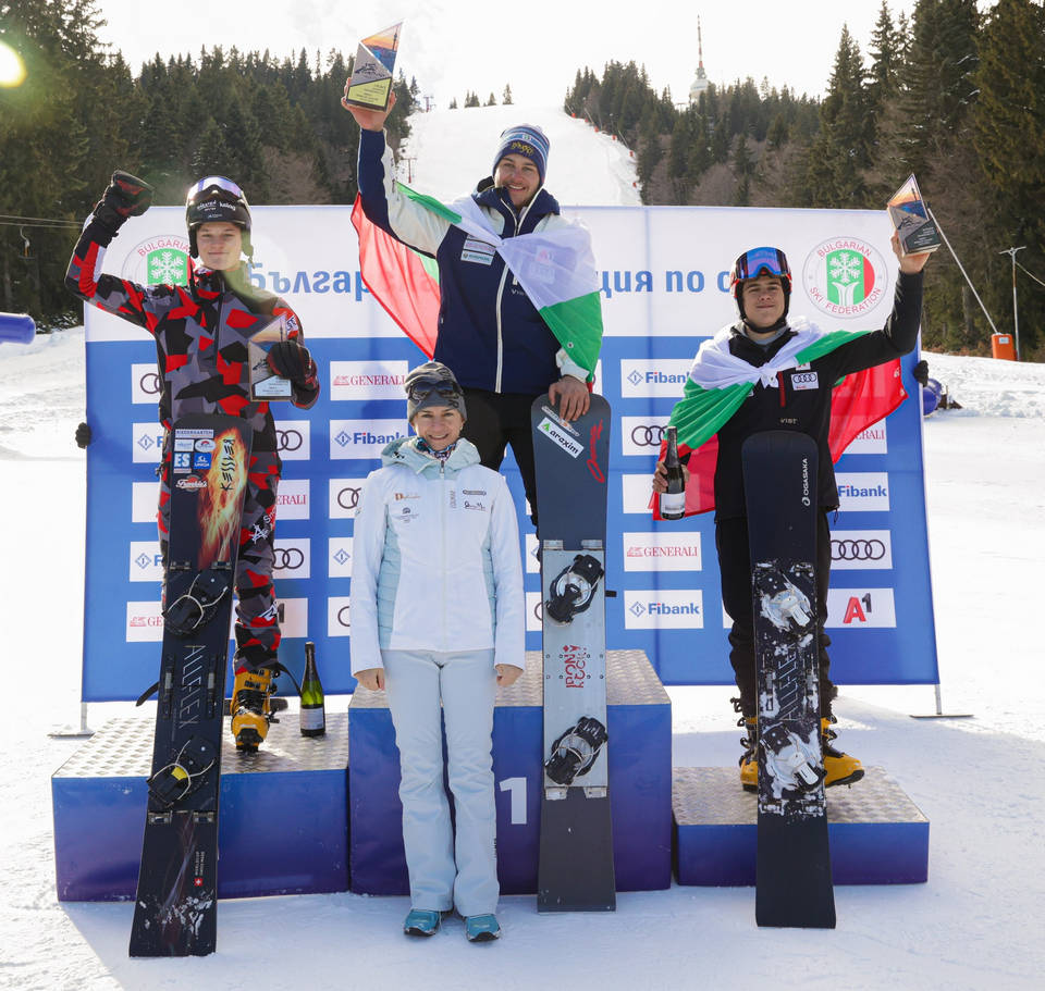 Младите български таланти в сноуборда доминираха на Европейската купа в