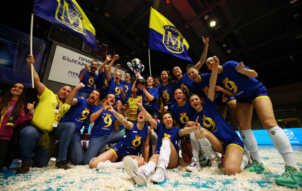 Волейболният Марица спечели Купата на България при жените за девети