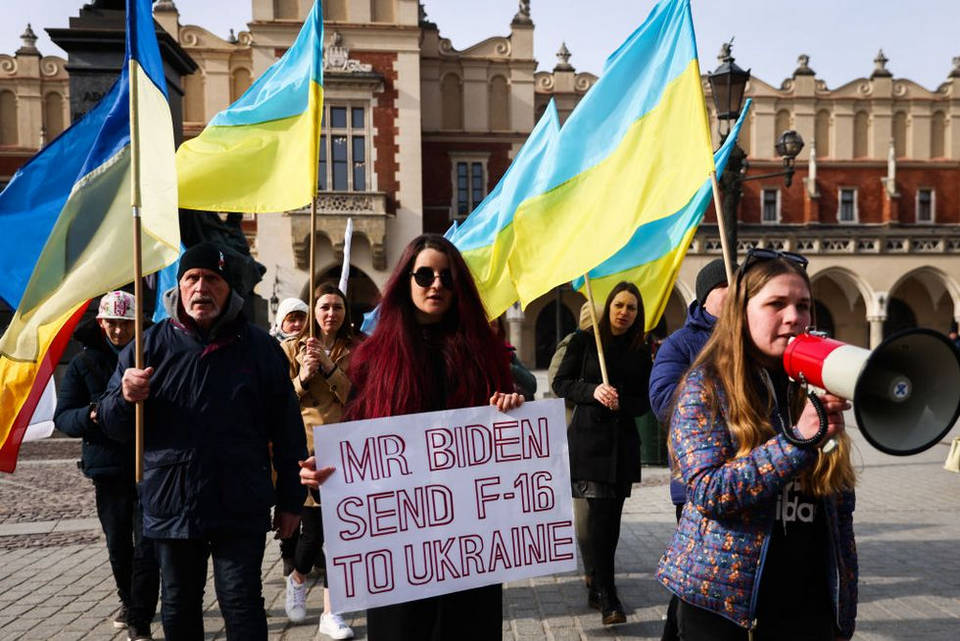 Американските изтребители Ф 16 вече не са актуални за украинската армия
